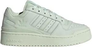 adidas Womens Forum Bold Stripes Lace Up Sneakers Shoes Casual - White - Size 5.5 M