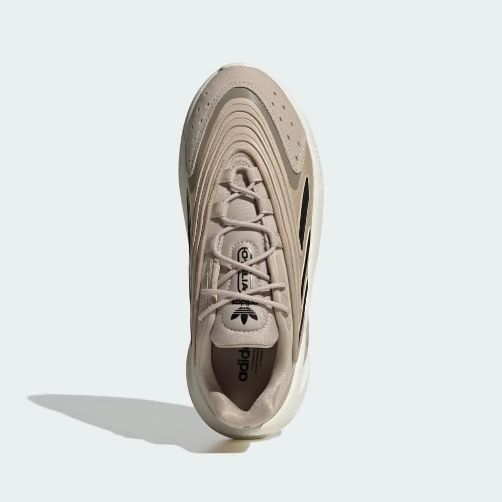 adidas Womens Ozelia Lace Up Sneakers Shoes Casual - Beige
