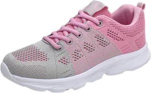 Bamboo Store Chunky Sneakers for Women Size 12 Ladies Flat Mesh Shoes Heel Fashion Color Water Shoes for Women Snorkeling