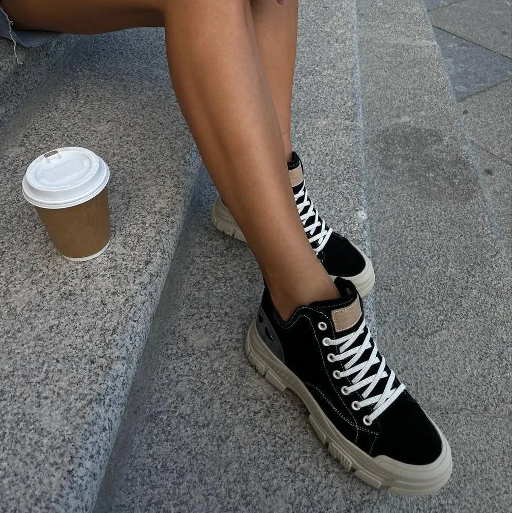 BEAU TODAY Fashion Sneakers Women,Leather Casual Lace Up Retro OG Sneakers,Comfortable Tennis Runnig Trainer Shoes Silver US 5