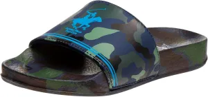Beverly Hills Polo Club Boy's Slides Comfortable Non-Slip Sandals (Toddler-Big Kid)