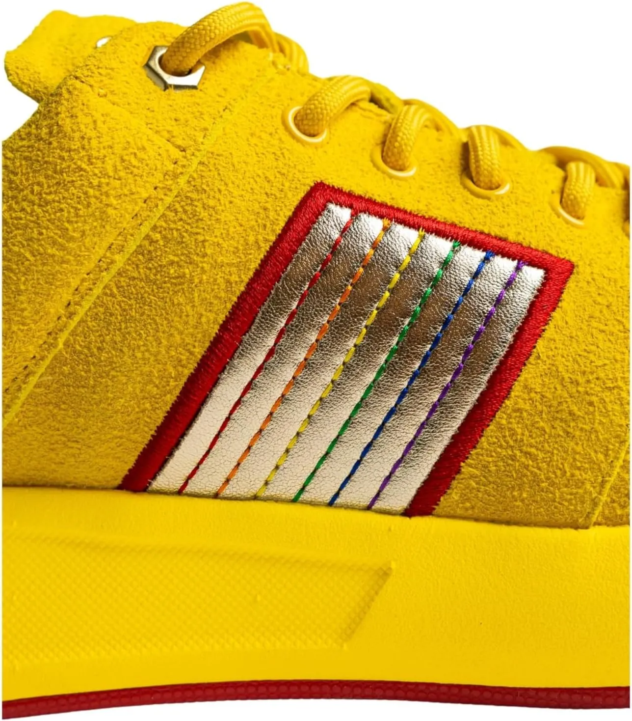Brites, Fashion Sneakers. Mens and Womens Comfortable Trendy Sneakers with Climate-Control Insole and Rainbow Design