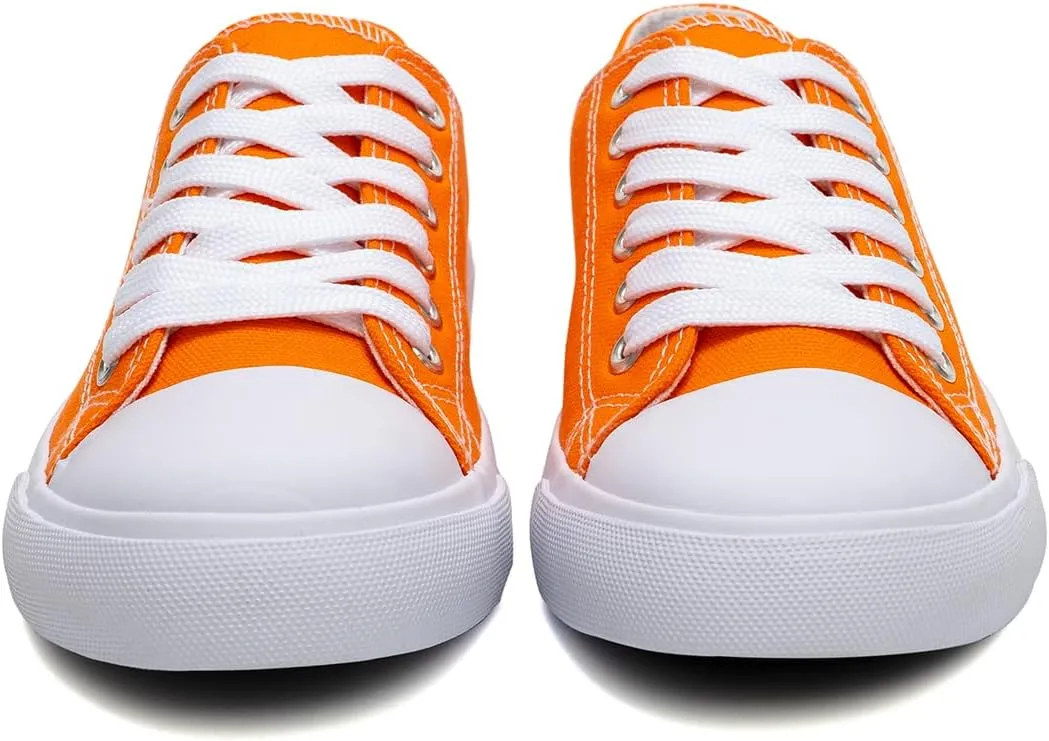Canvas Shoes for Women Casual Low Top Sneakers Fashion Womens Tennis Shoes for Everyday Wear