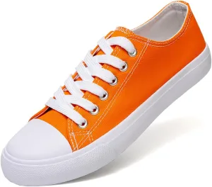 Canvas Shoes for Women Casual Low Top Sneakers Fashion Womens Tennis Shoes for Everyday Wear