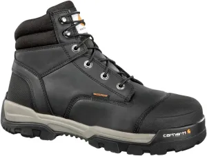 Carhartt Men's 6" Energy Black Waterproof Composite Toe CME6351 Industrial Boot
