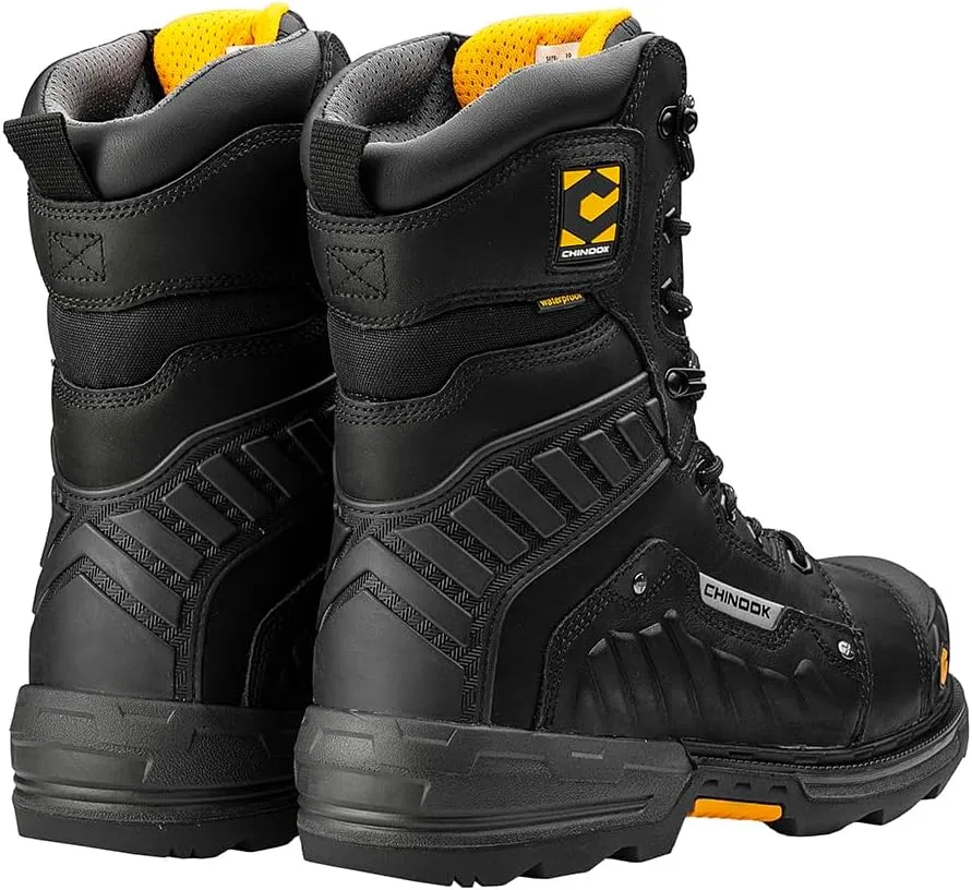 Chinook Footwear Scorpion 9" Composite Toe Industrial & Construction Waterproof Work Boots