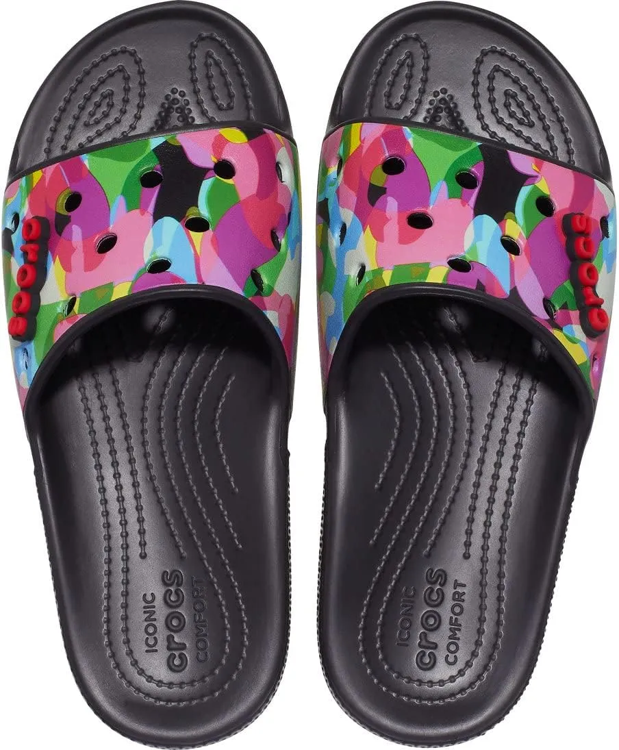 Crocs Unisex-Adult Classic Graphic Slide