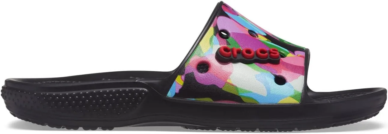 Crocs Unisex-Adult Classic Graphic Slide