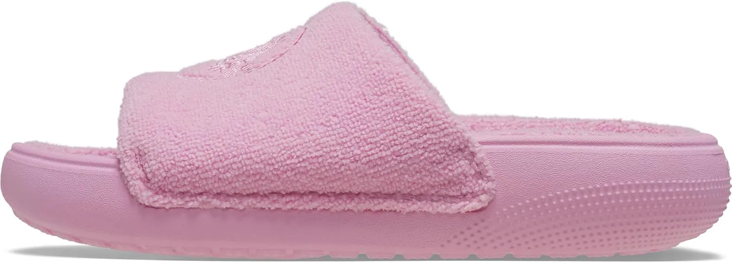 Crocs Unisex-Adult Classic Towel Slide, Sandals for Women and Men