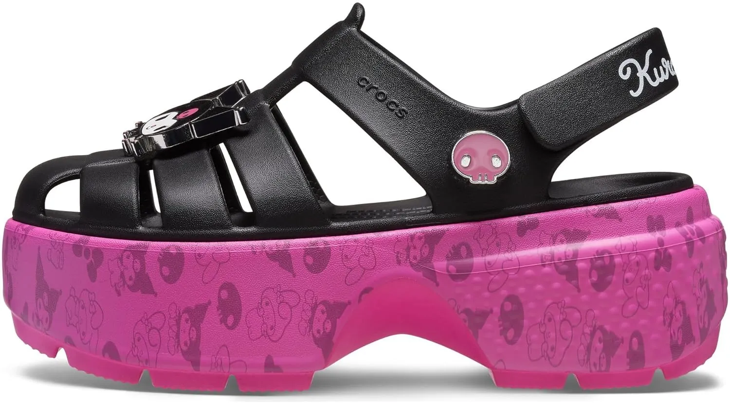 Crocs Unisex-Adult Sanrio Stomp Sandals Platform