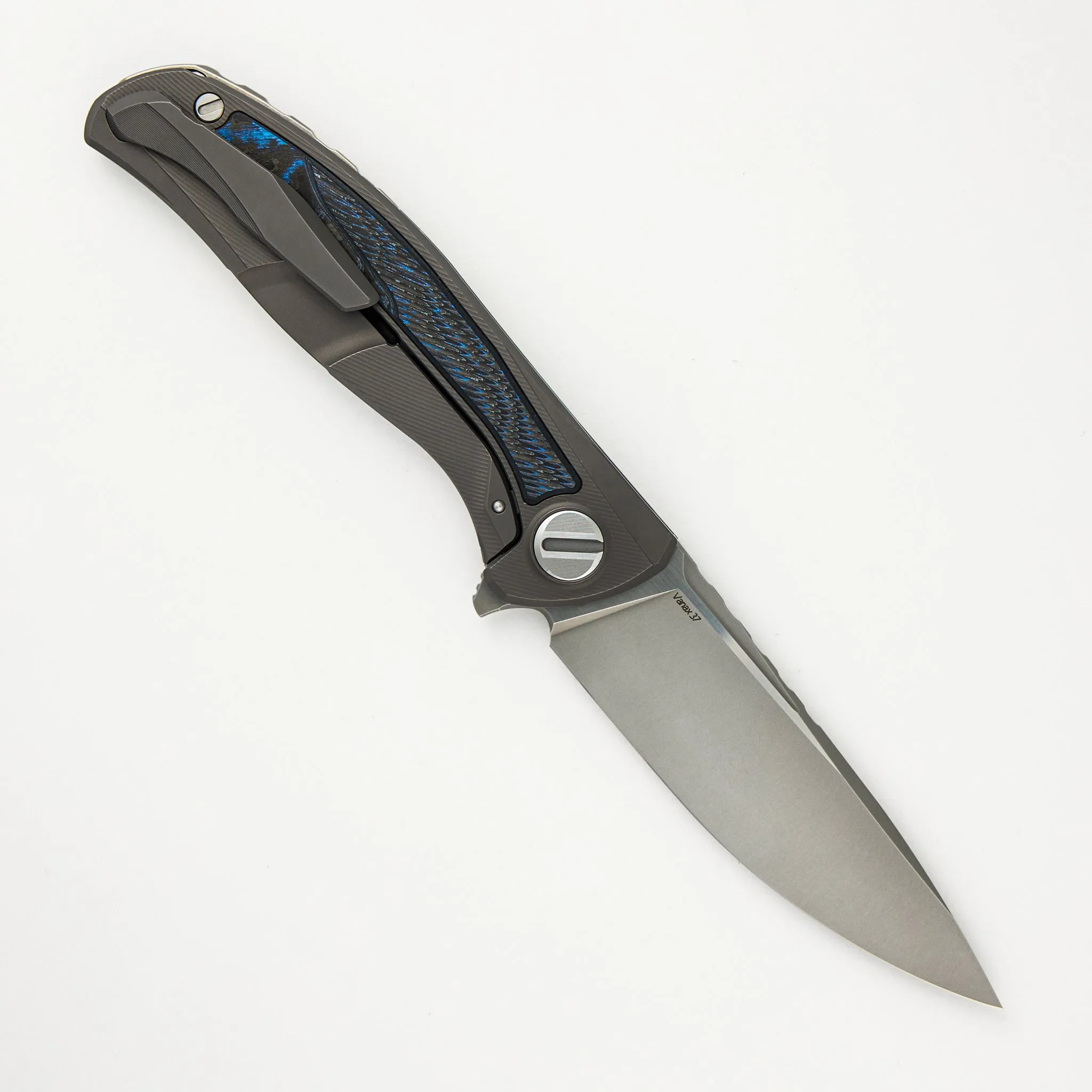 Custom Division F95NL – Electroweave CarboTi/Titanium Handle – Vanax 37 Blade – SRRBS