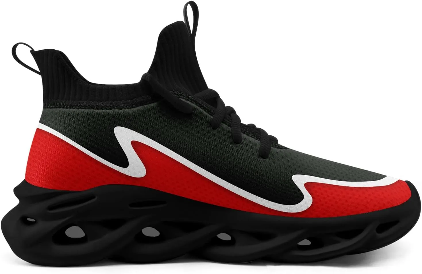 Custom Running Shoes Baseball Shoes Athletic Sneakers Breathable Workout Gym Slip-on Shoes Personalized Name Fan Gift