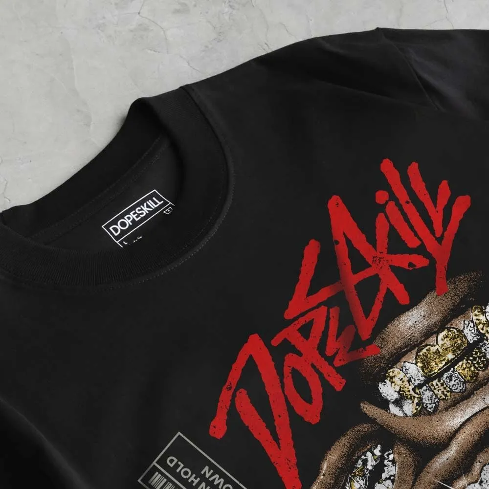 DopeSkill Graphic Tee BOGO Streetwear Hip Hop Hypebeast Unisex T-Shirt Sneaker Colour Matching Shirts Rapper Mouth