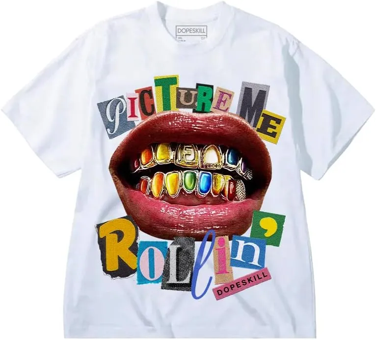 DopeSkill Graphic Tee Streetwear Hip Hop Hypebeast Street Style Crew Neck Unisex T-Shirt Sneaker Colour Matching Shirts Angel