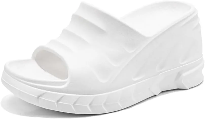 Emo Wedge Shoes Y2K Rave Grunge Sandals Retro Chunky Cruise Shoes for Women Preppy Teen Girls - Non Slip Kawaii Cute Casual Comfortable Walking Lightweight Birthday Gifts Beach Travel Back To School