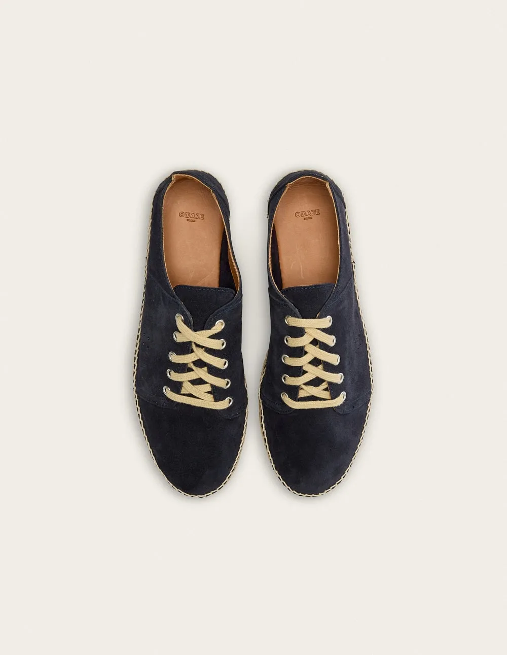 Espadrilles Raymond - Suède marine