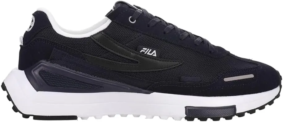Fila Mens Levonte Sportstyle Lace Up Sneakers Shoes Casual - Black - Size 7.5 M