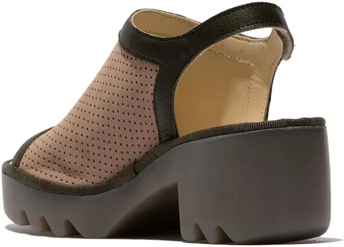 FLY London Women's Teif577fly Heeled Sandal