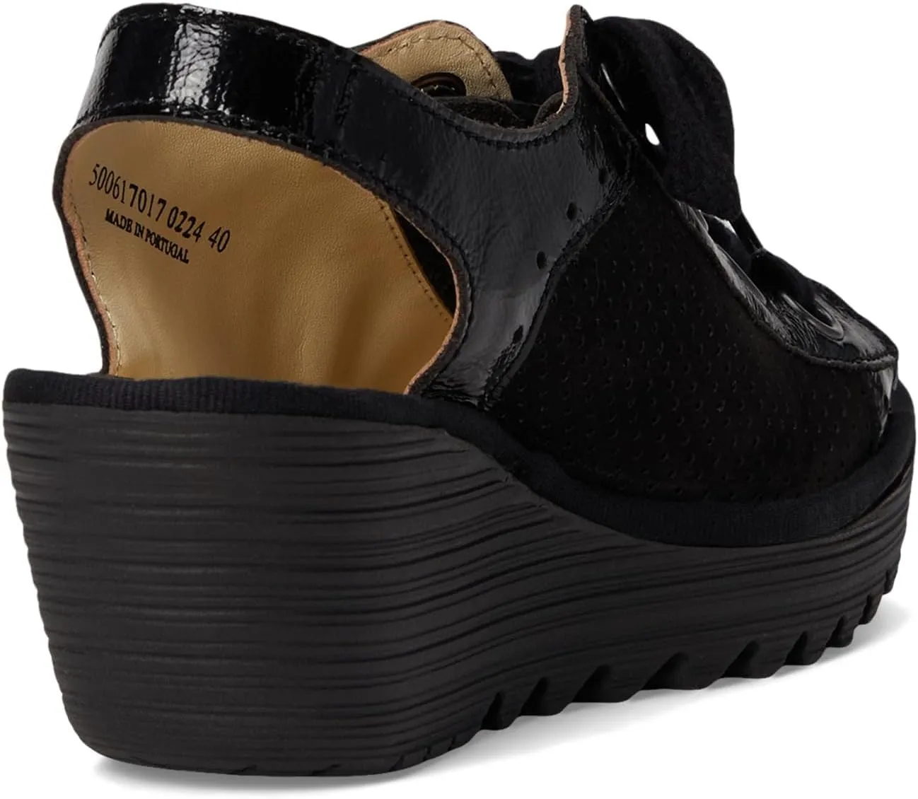 FLY London Women's Yuta617fly Wedge Sandal