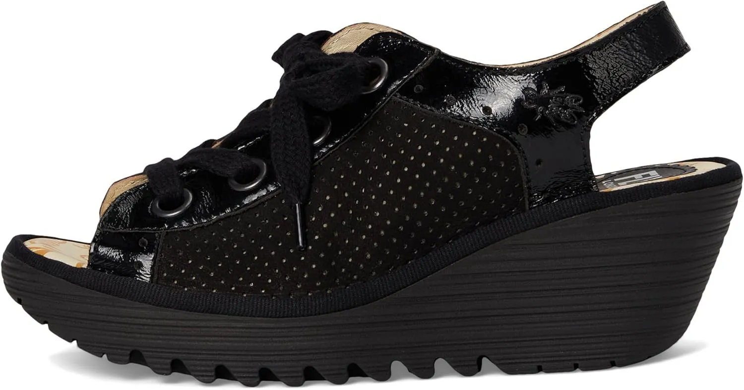 FLY London Women's Yuta617fly Wedge Sandal