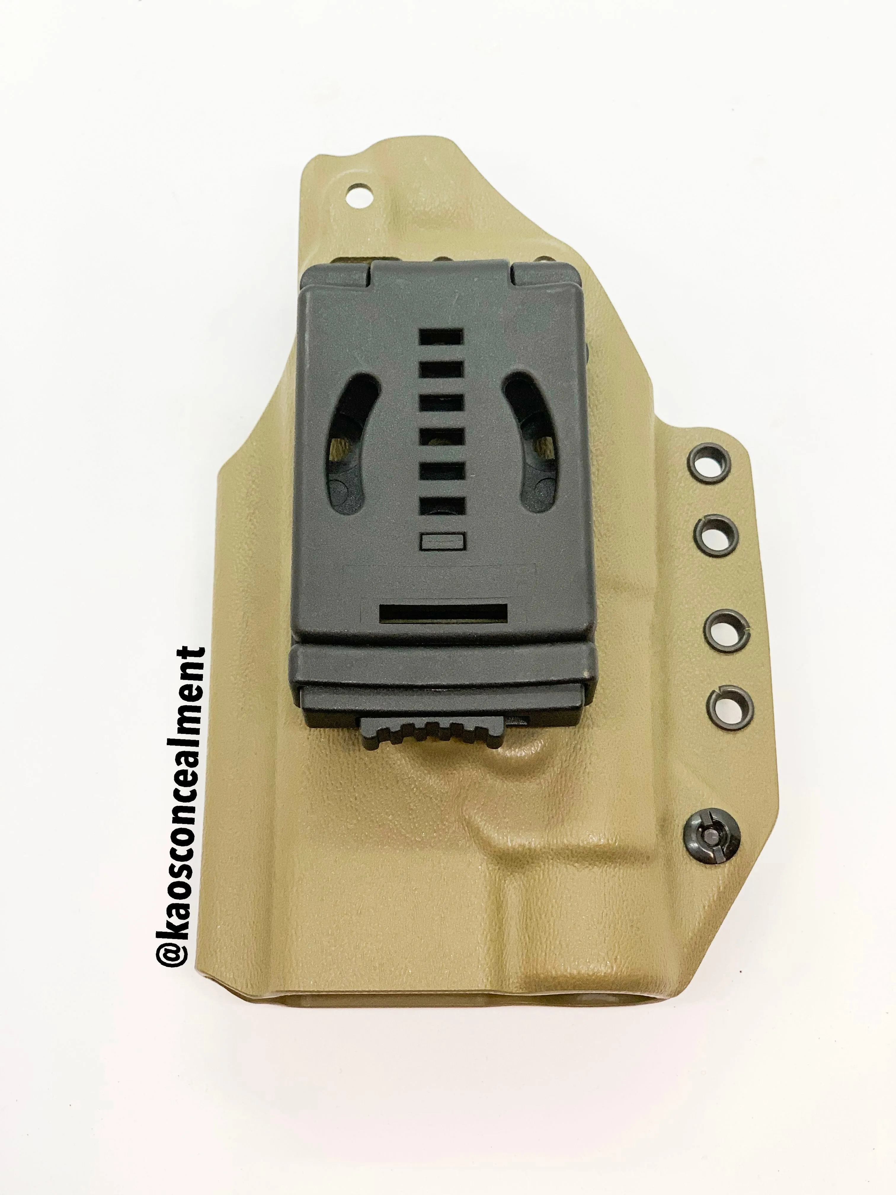 Glock 9/40 W/Surefire X300u Kaos Fusion Torch Kydex Holster