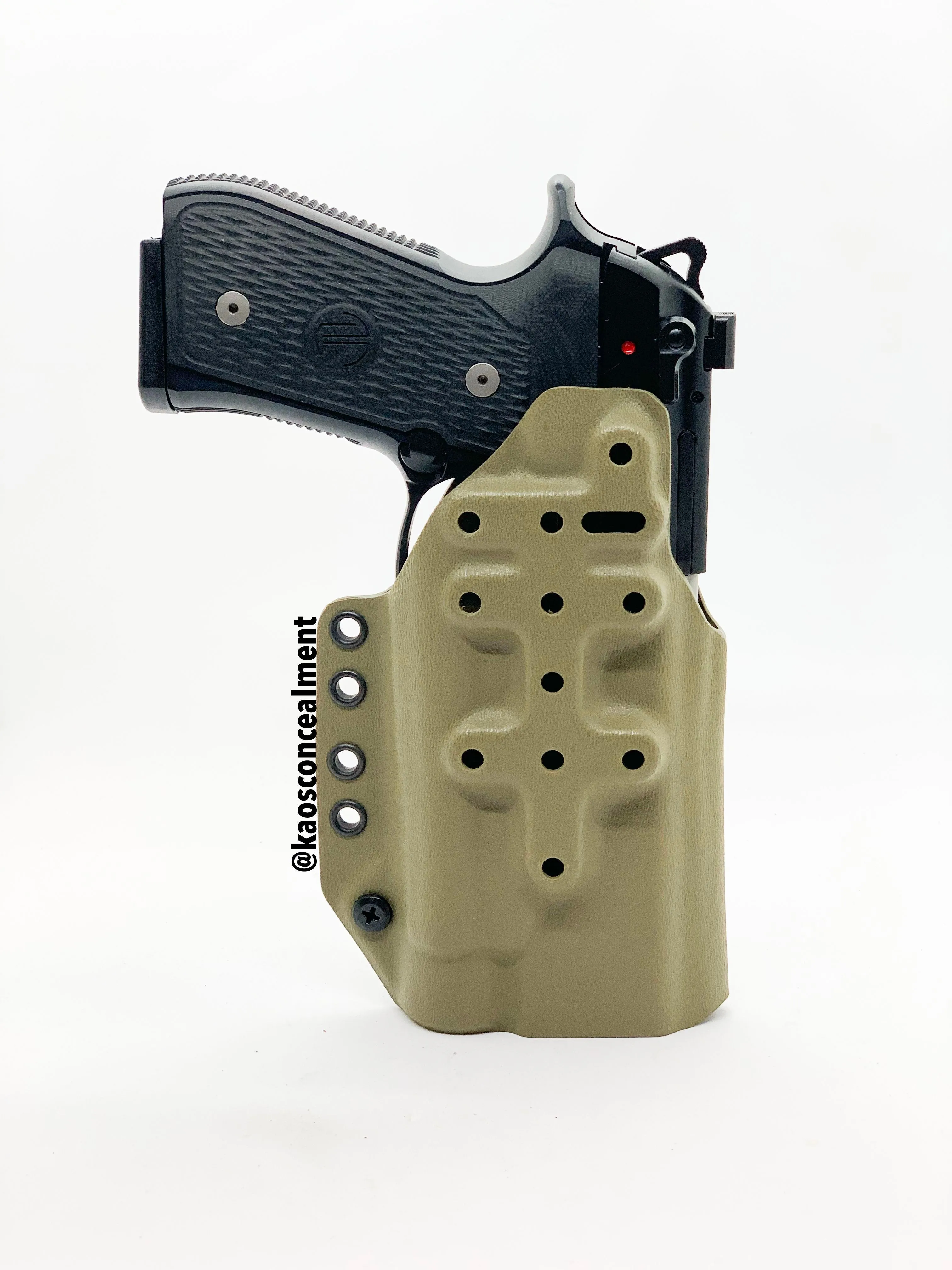 Glock 9/40 W/Surefire X300u Kaos Fusion Torch Kydex Holster