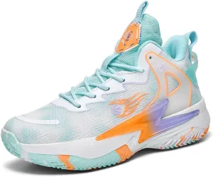 High Top Women Basketball Shoes Lightweight Fashion Outdoor Sports Shoes Unisex Sneakers Breathable Non Slip Basketball Shoes