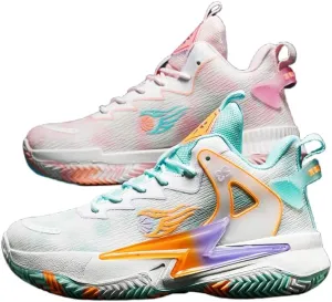 High Top Women Basketball Shoes Lightweight Fashion Outdoor Sports Shoes Unisex Sneakers Breathable Non Slip Basketball Shoes