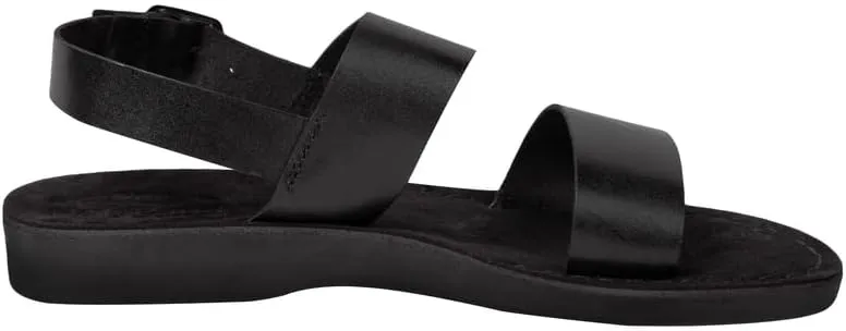 Holy Land Market Unisex Adults/Children Genuine Leather Biblical Sandals/Flip Flops/Slides/Slippers (Jesus - Yashua) Suede II