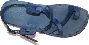 Holy Land Market Unisex Leather Biblical Sandals (Jesus - Yashua) Jesus - Colored