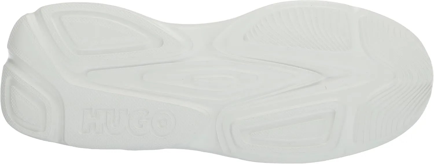 HUGO Men's Running Style Sneakers with Thick Rubber Sole