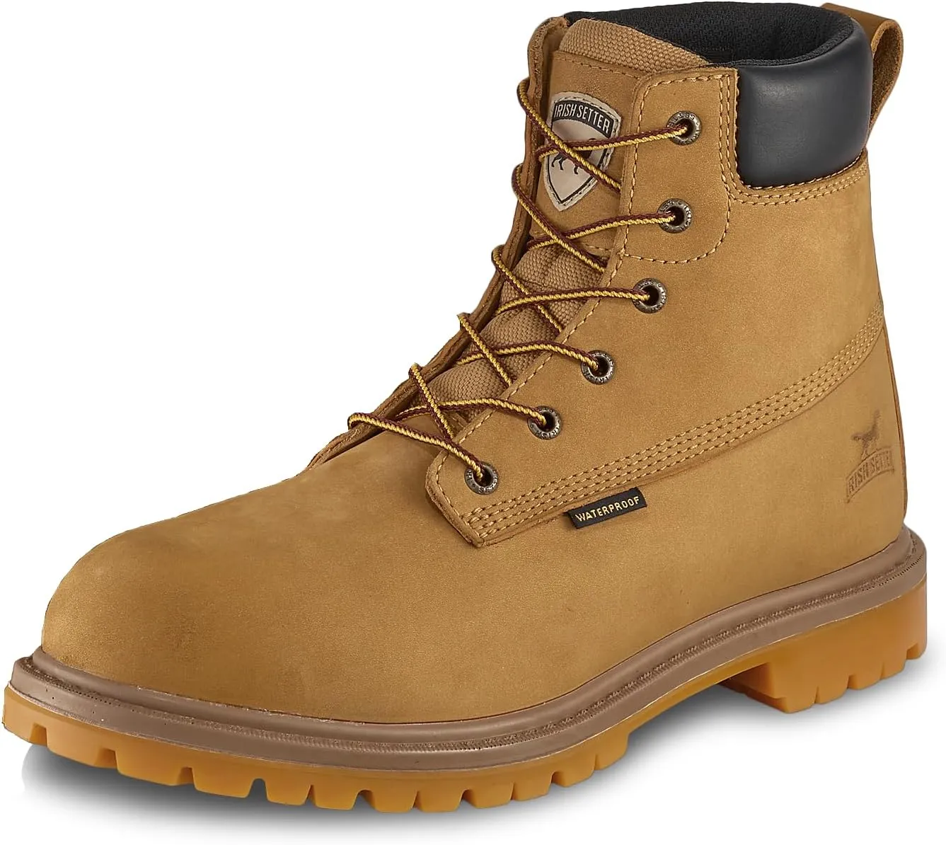 Irish Setter, Hopkins, Men's, 6", Waterproof, Insulated 400g, Aluminum Safety Toe, Work Boot