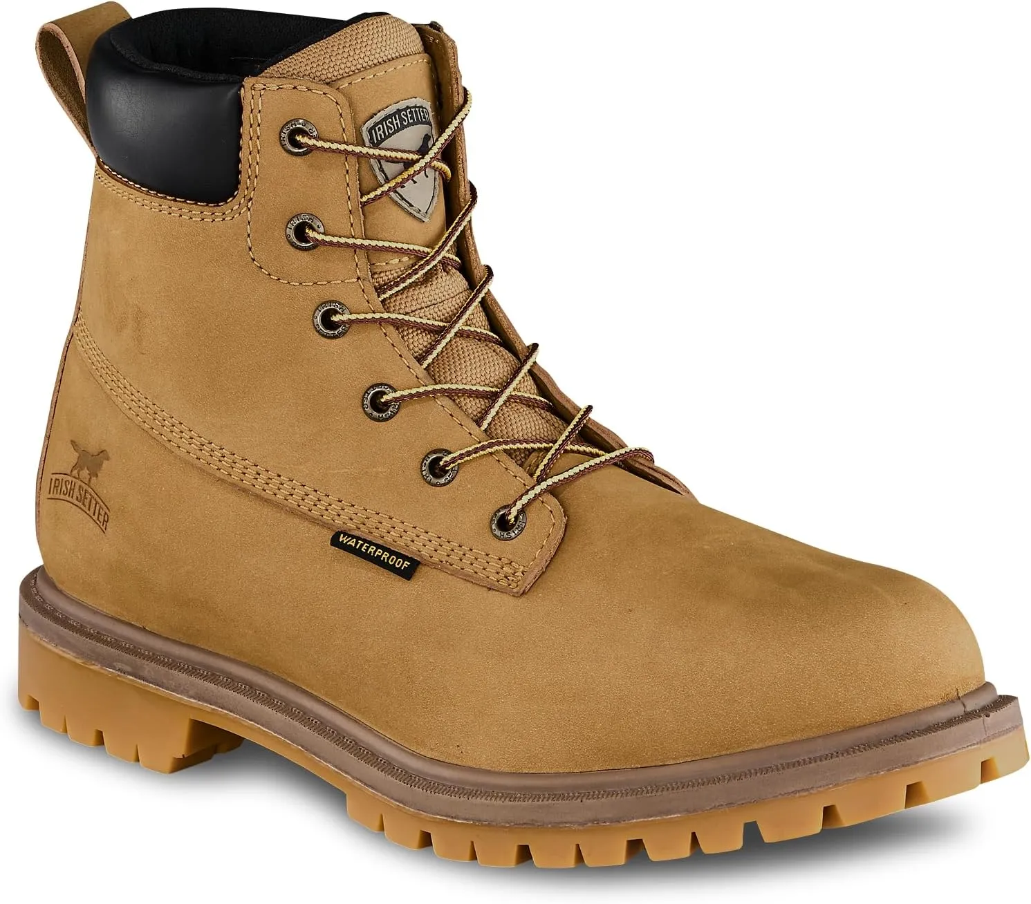 Irish Setter, Hopkins, Men's, 6", Waterproof, Insulated 400g, Aluminum Safety Toe, Work Boot