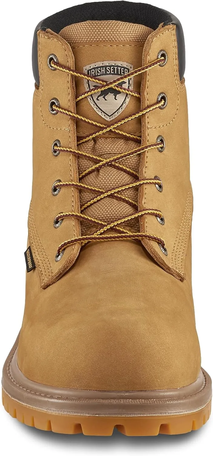 Irish Setter, Hopkins, Men's, 6", Waterproof, Insulated 400g, Aluminum Safety Toe, Work Boot