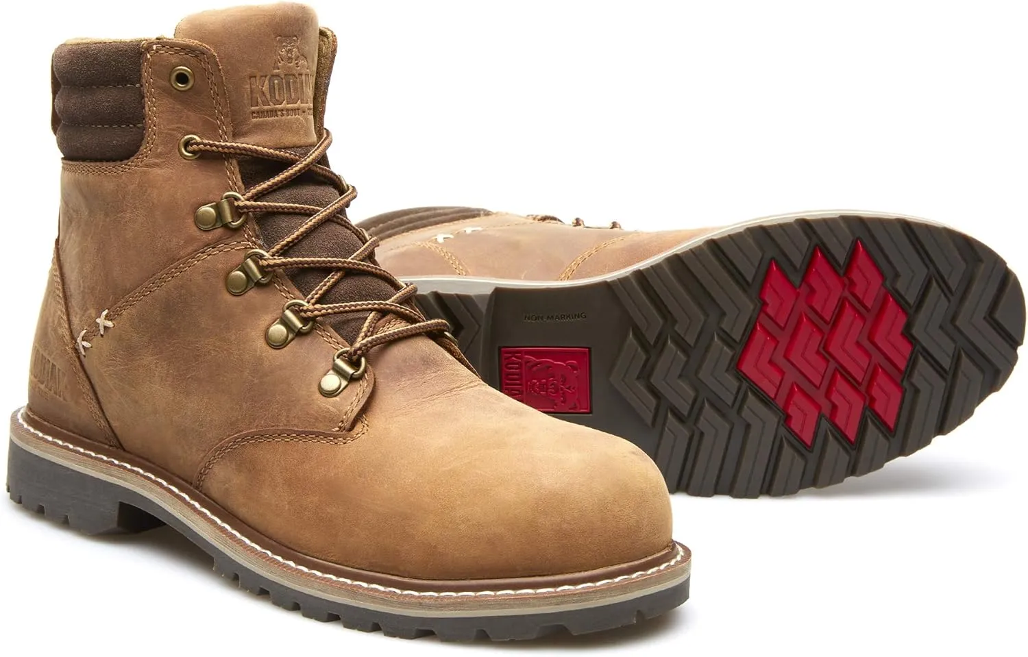 Kodiak Women's 6-inch Bralorne Soft Toe Waterproof Industrial Boot