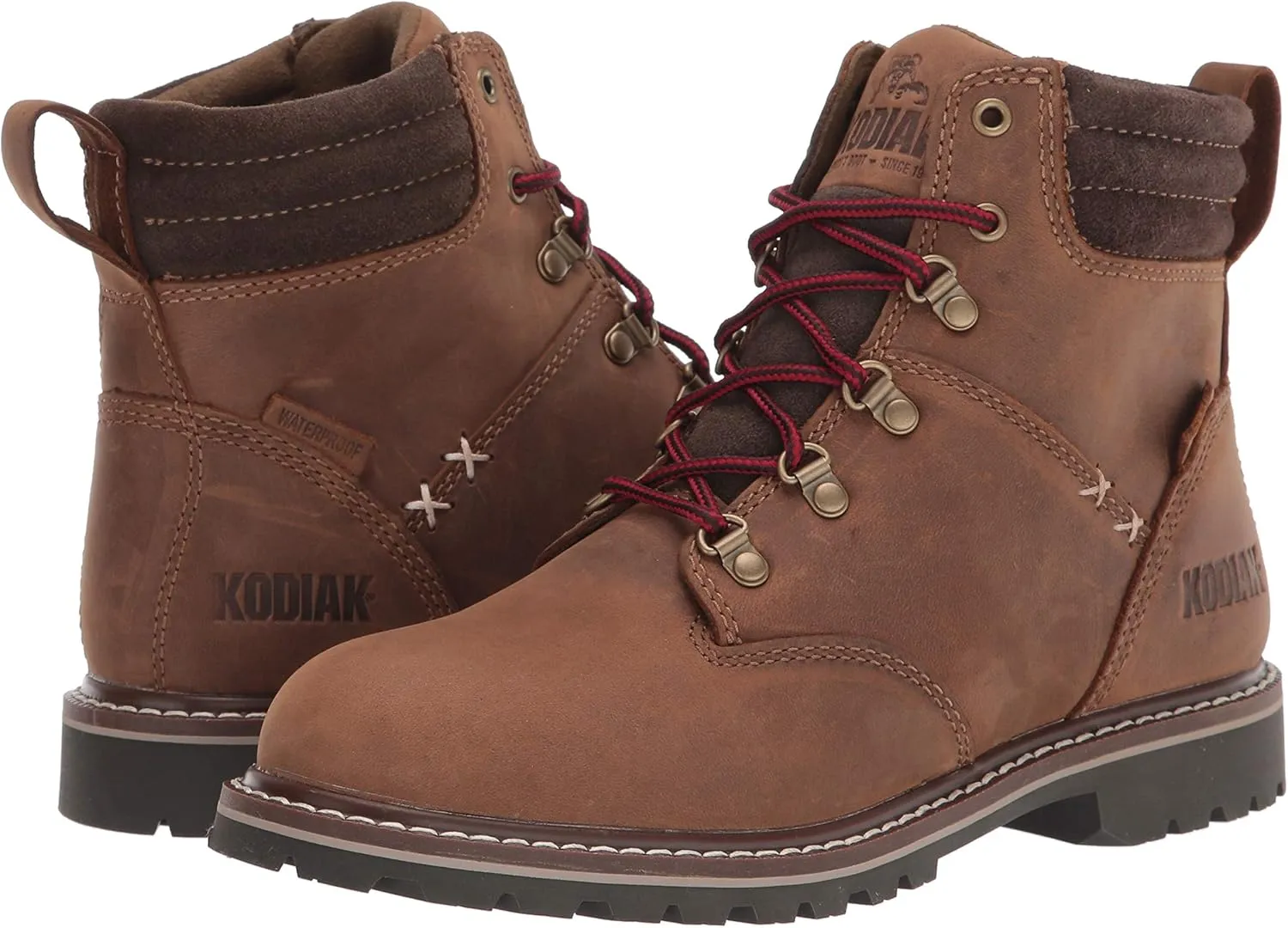 Kodiak Women's 6-inch Bralorne Soft Toe Waterproof Industrial Boot