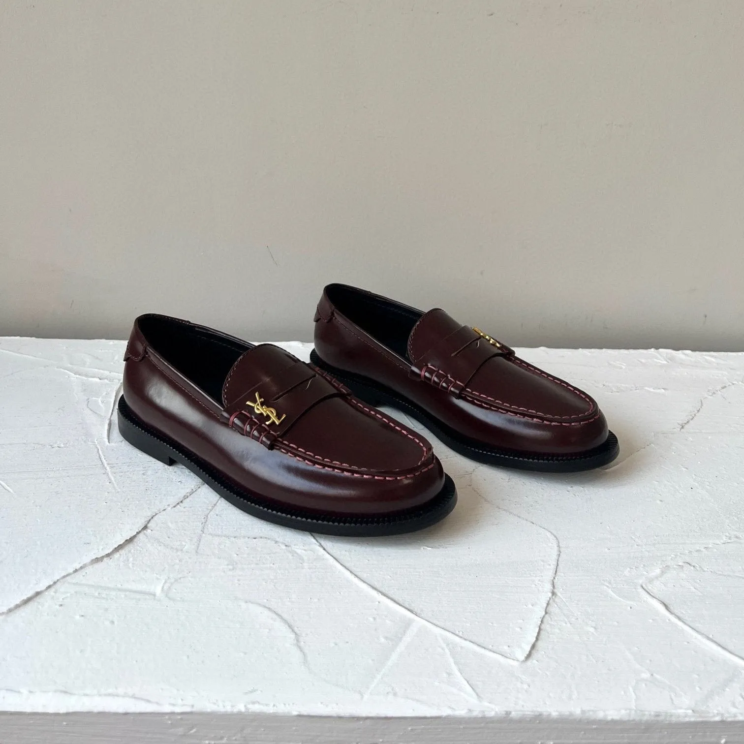 Laurent SL Last-minute opportunity Saint LE SYRUP Going fast LOAFER CALFSKIN