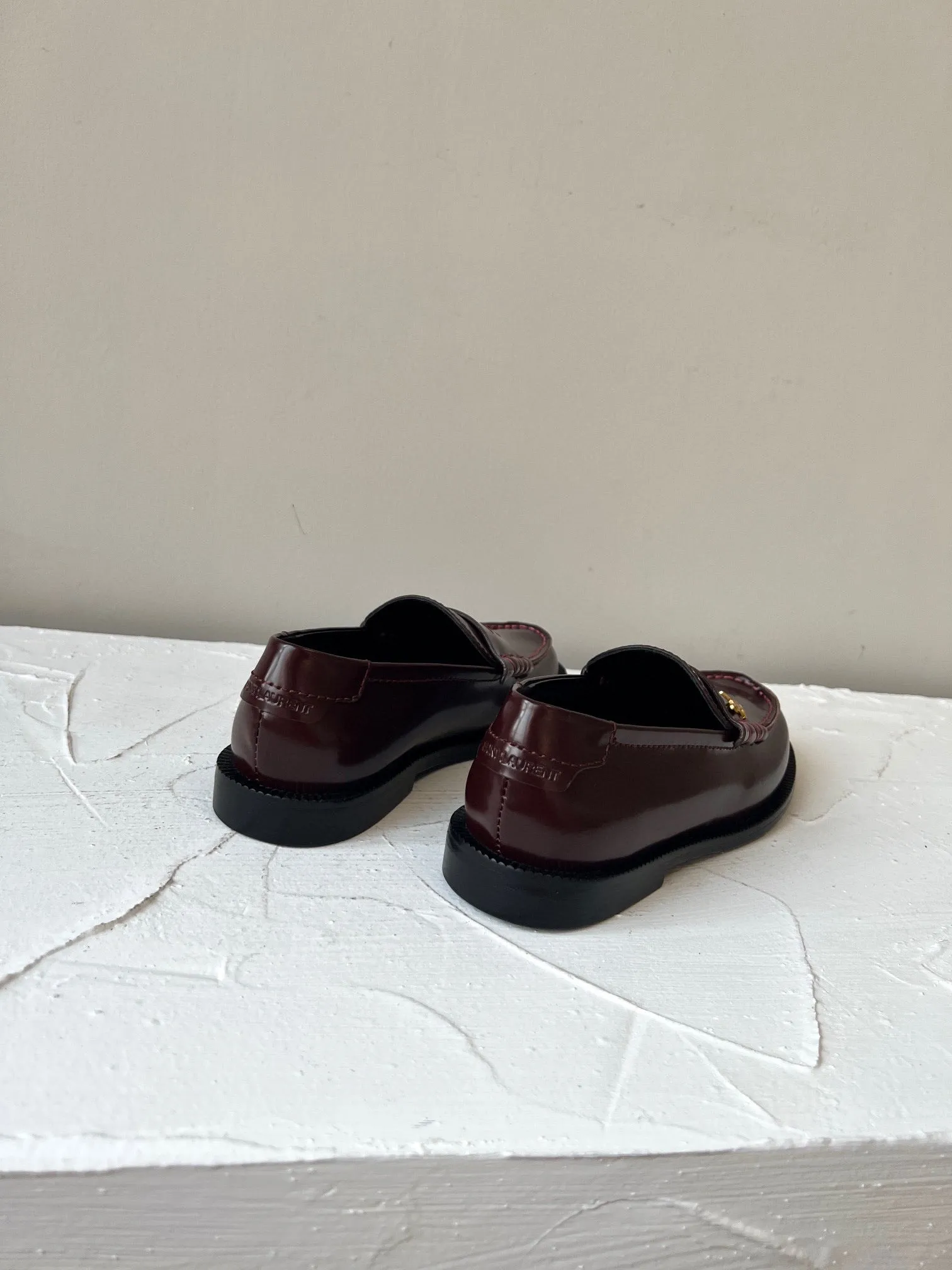 Laurent SL Last-minute opportunity Saint LE SYRUP Going fast LOAFER CALFSKIN
