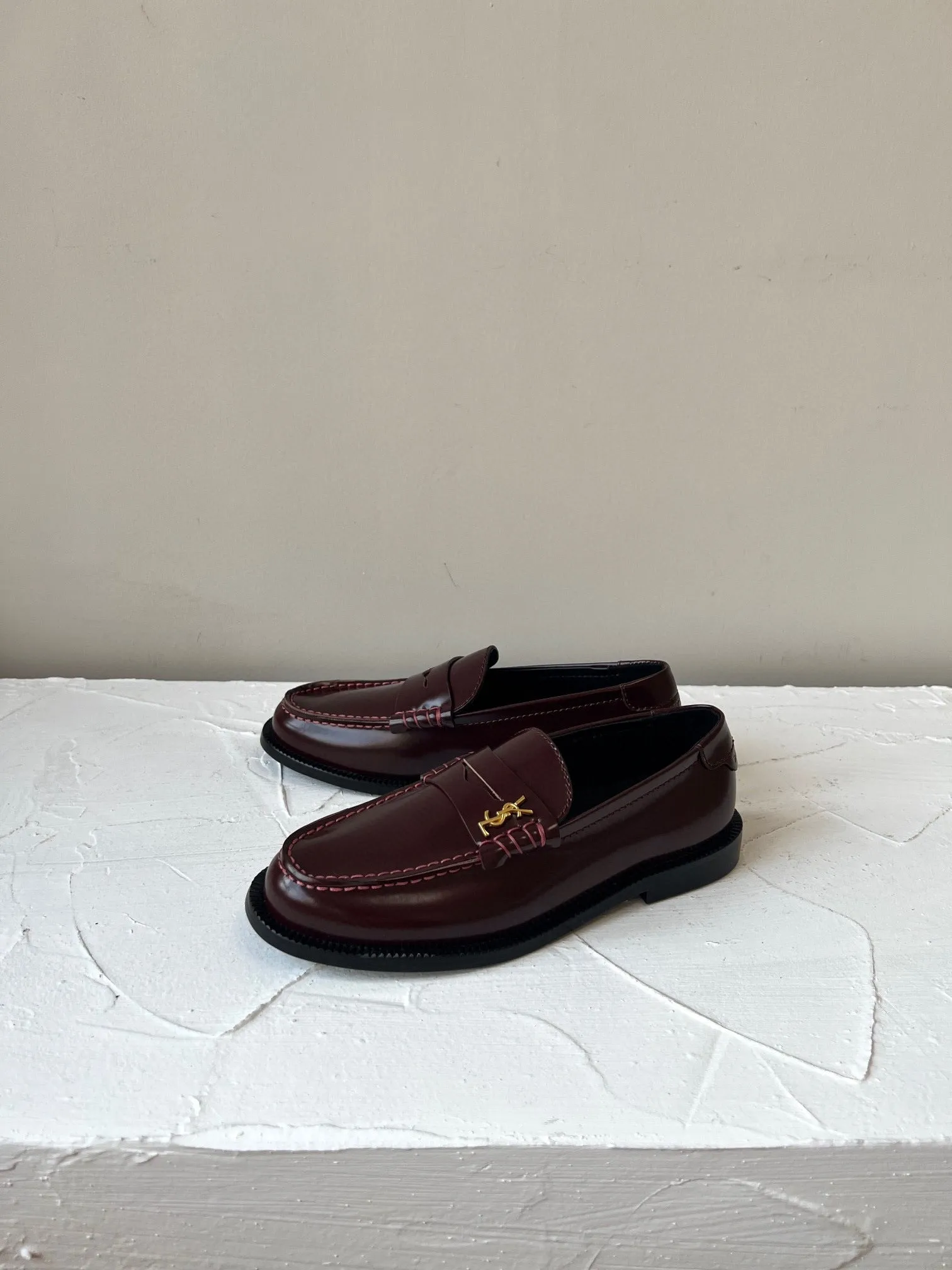 Laurent SL Last-minute opportunity Saint LE SYRUP Going fast LOAFER CALFSKIN