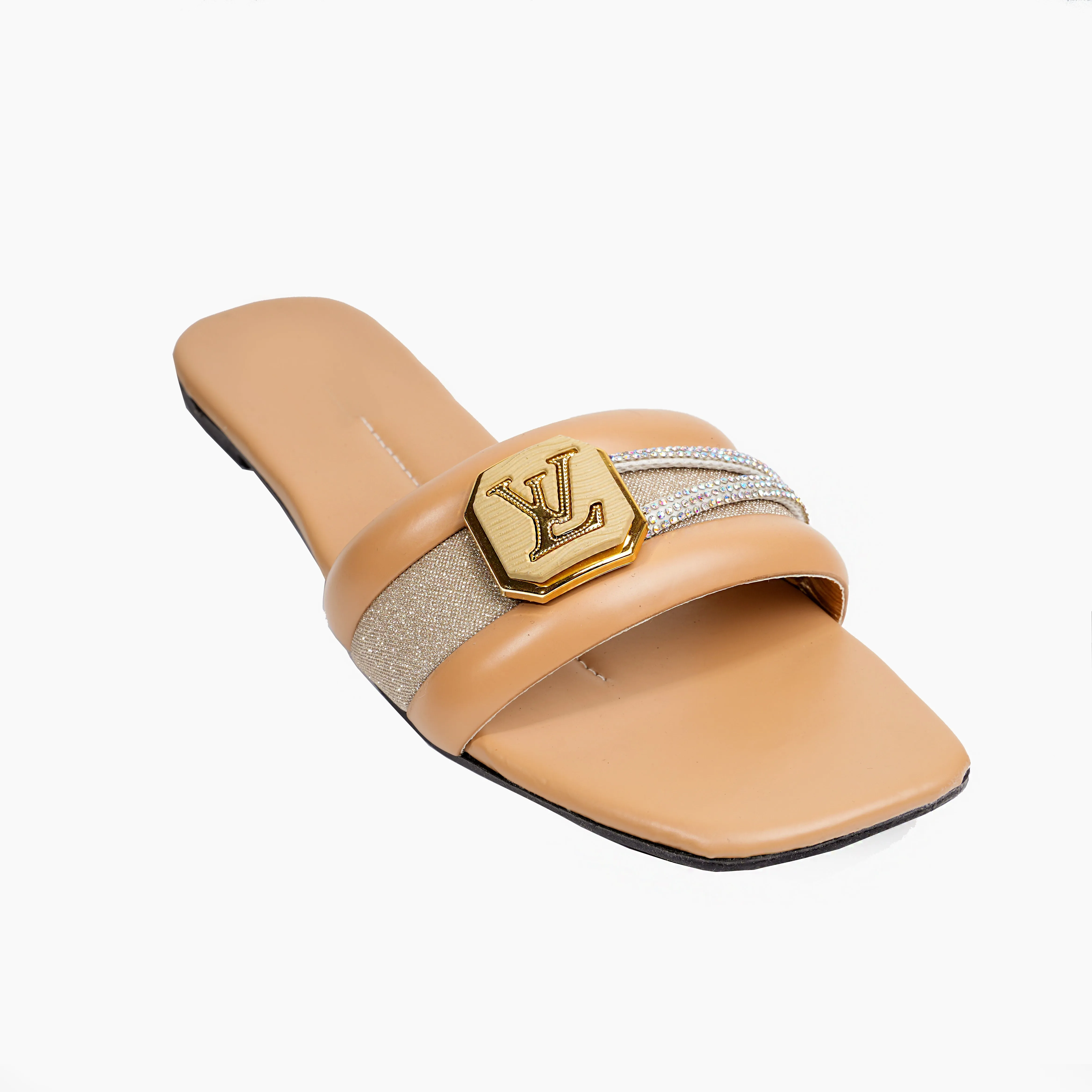 LV Luxe Shine Flat - Beige