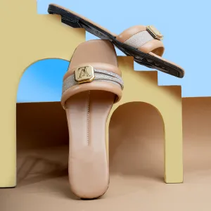 LV Luxe Shine Flat - Beige