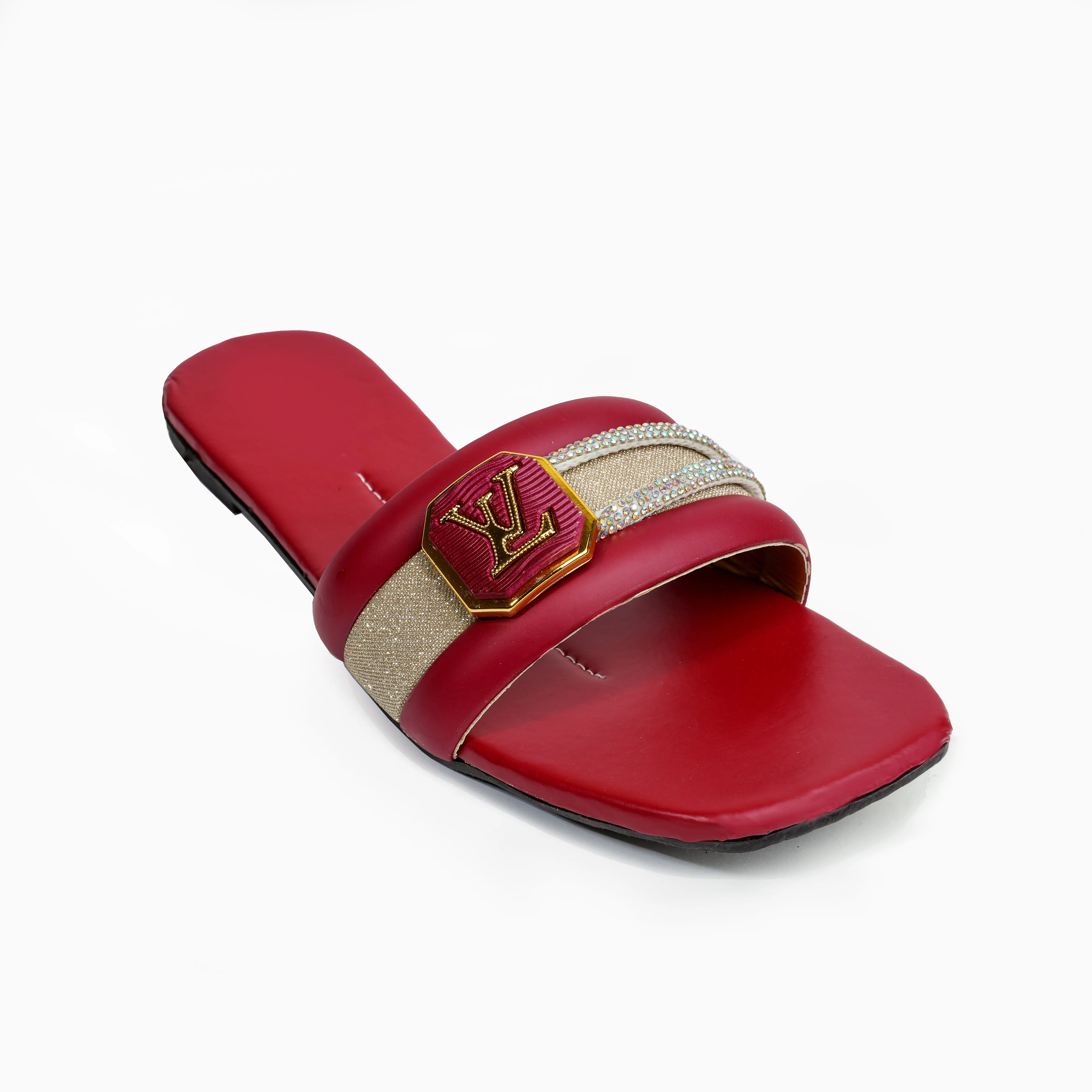 LV Luxe Shine Flat - Red