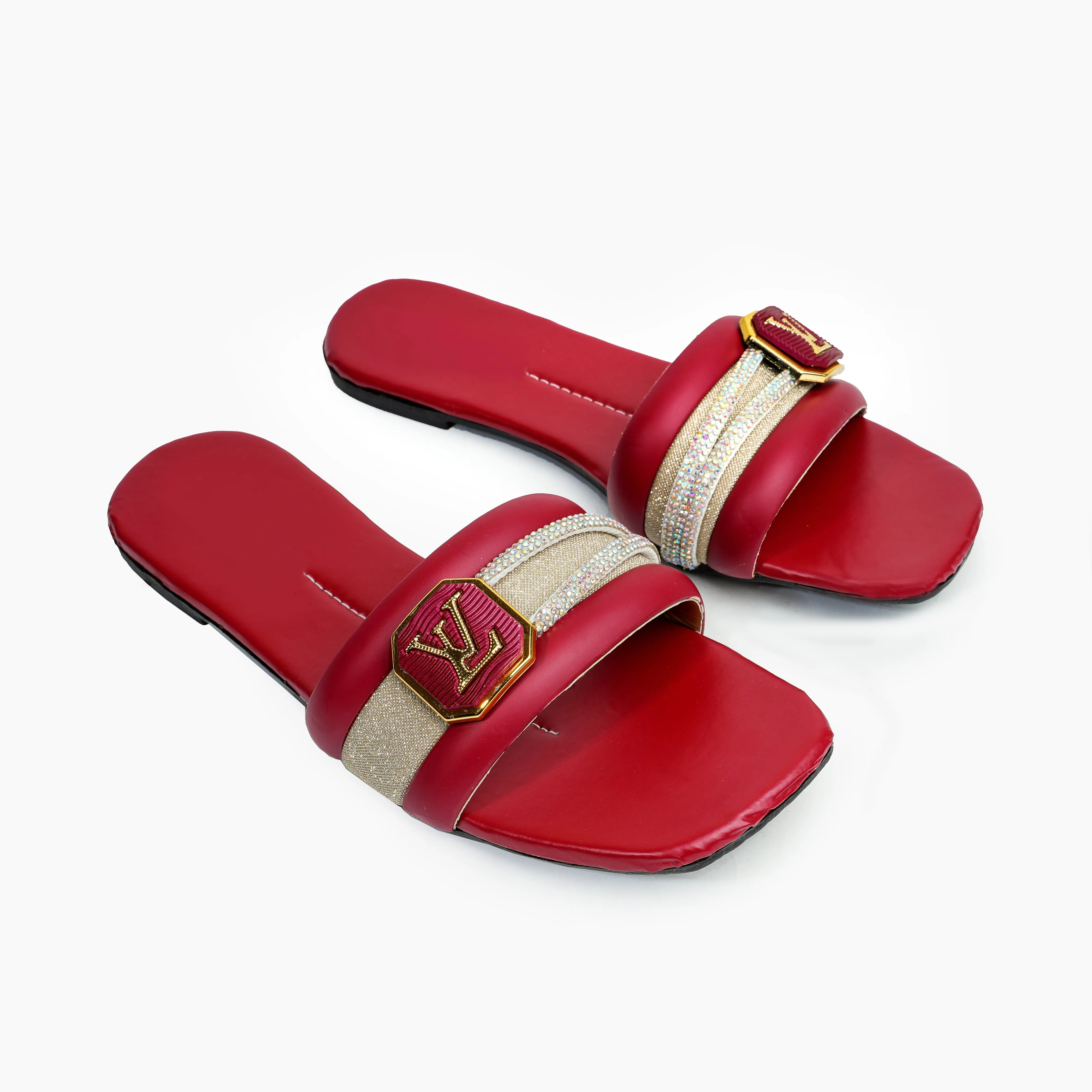 LV Luxe Shine Flat - Red