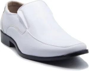 Men's 31334 Classic Square Toe Slip On Moccasin Style Loafers Dress Shoes