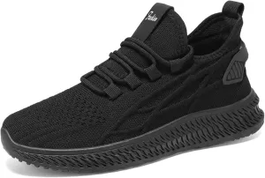 Men's Casual Dress Oxfords Shoes Breathable Knit Womens Tennis Shoes Flat Feet Ladies Casual Shoes Chunky Sneakers Waterproof Tennis Shoe Cross Trainer Shoe
