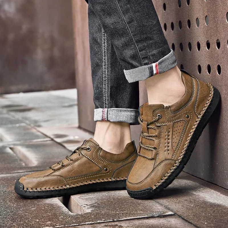 Mens Casual Shoes Breathable Fashion Sneakers Loafers Dress Lace up Walking Driving Shoes for Men