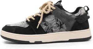 Men's Chunky Platform Sneakers Mens Casual Shoes Fashion Sneakers Breathable Comfort Walking Classic Lace-Up Low Top Casual Wear Shoes for Male
