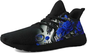 Men's Dragon Sneakers – Lightweight Running Shoes Punk Rock Streetwear Sneaker Breathable Athletic Gym Casual Walking Shoes