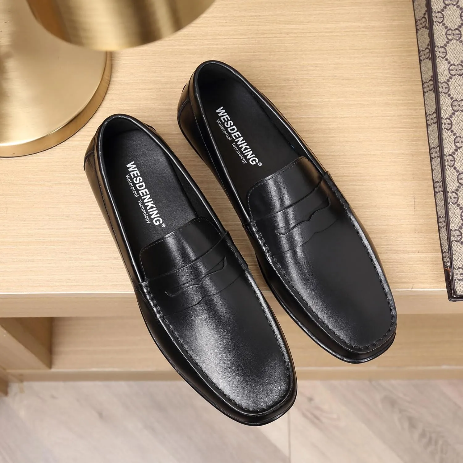 Mens Driving Loafers Penny Loafers for Men Dress Loafers Soft Lightweight