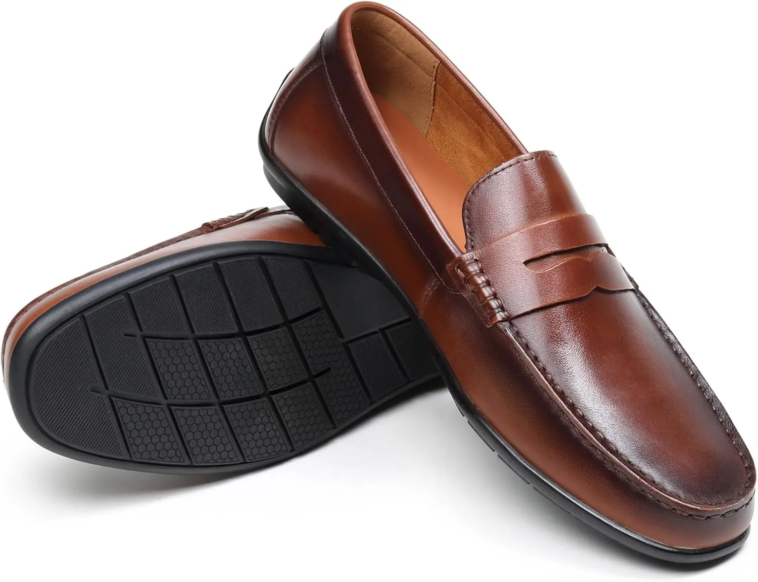 Mens Driving Loafers Penny Loafers for Men Dress Loafers Soft Lightweight